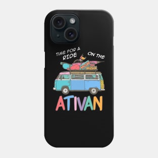 Time For A Ride On The Ativan Phone Case