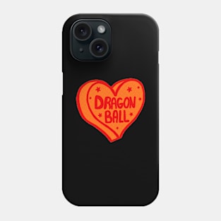 Dragon Ball Love Heart Vegeta Phone Case