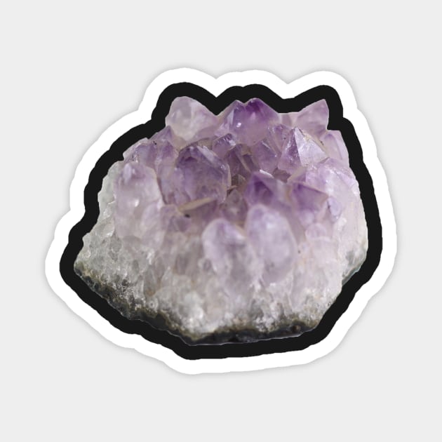 Amethyst Crystal Magnet by seekingcerulean