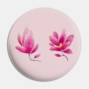Two magnolia flowers Pin
