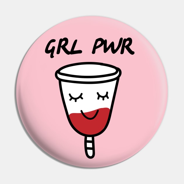 Menstrual cup Pin by yazhevika