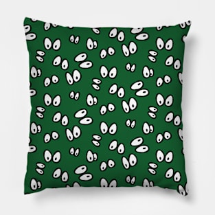 Cartoon Eyes Pattern Pillow