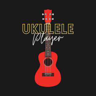 Ukulele Player Red Ukulele T-Shirt