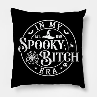 Funny Halloween In My Spooky Bitch Era Pillow