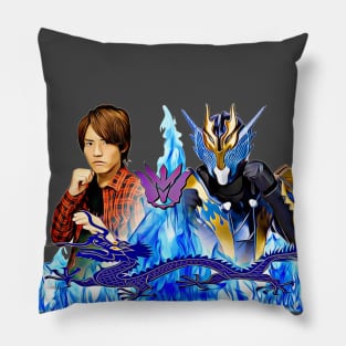 Kamen Rider Cross-Z Side-by-Side   (style #1) Pillow