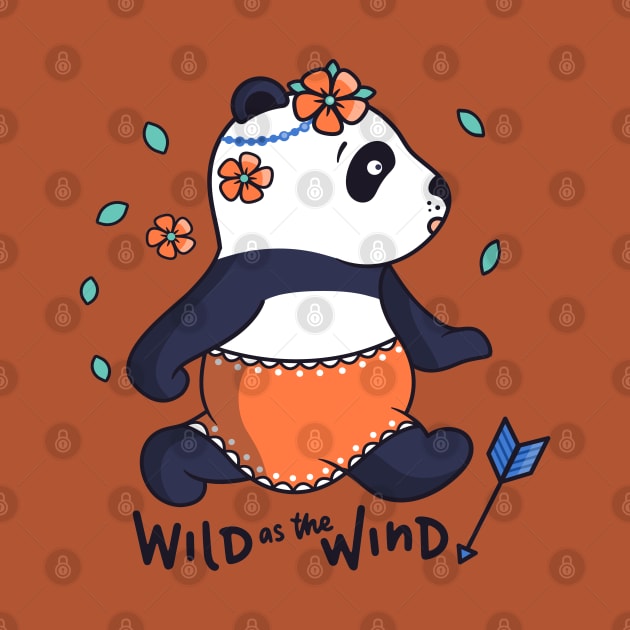 Wild panda girl by ArtStyleAlice