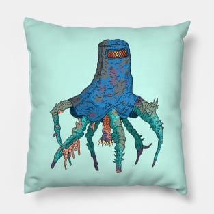 burka monster Pillow