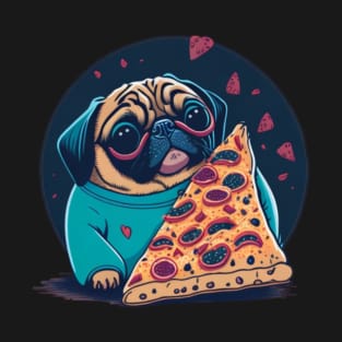 Pug pizza lover T-Shirt