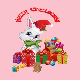 MERRY CHRISTMAS BUNNY T-Shirt