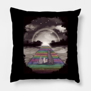 Rainbow Bridge Pillow