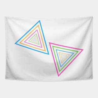 Triangle texture Tapestry