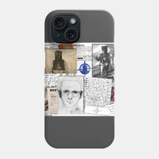 Zodiac Killer - Mixed Bag Collage 2021- This Is the Zo Diac Speaking. Phone Case