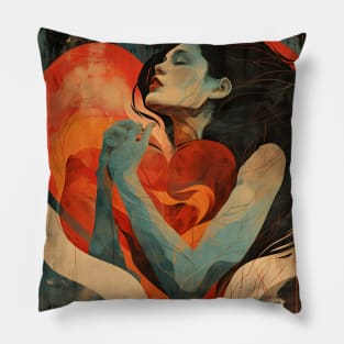 Discover True Romance: Art, Creativity and Connections for Valentine's Day and Lovers' Day Pillow