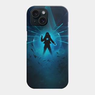 Blue Star Girl Phone Case