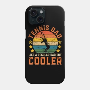 Tennis Dad Funny Vintage Tennis Father's Day Gift Phone Case