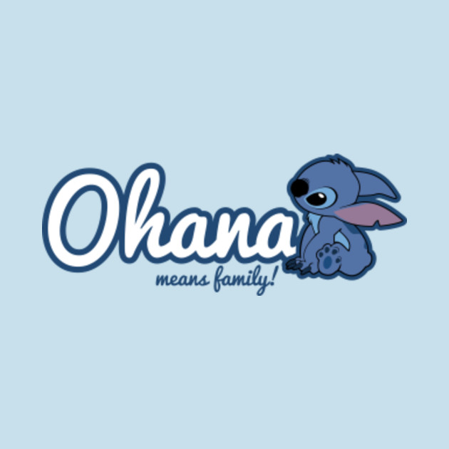 Ohana Stitch - Ohana - T-Shirt | TeePublic