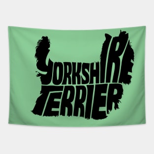 Yorkshire terrier black Tapestry