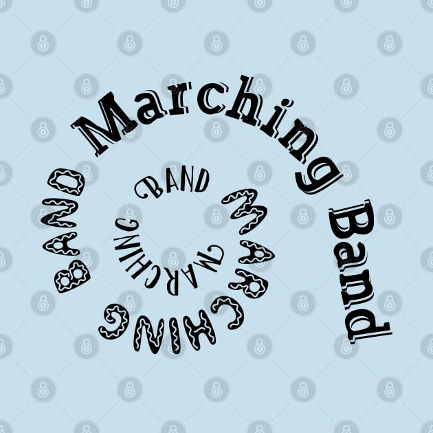 Marching Band Spiral by Barthol Graphics