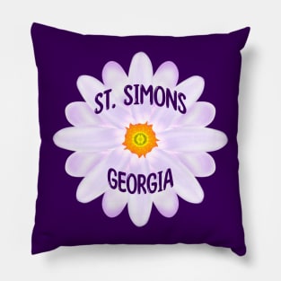 St. Simons Georgia Pillow