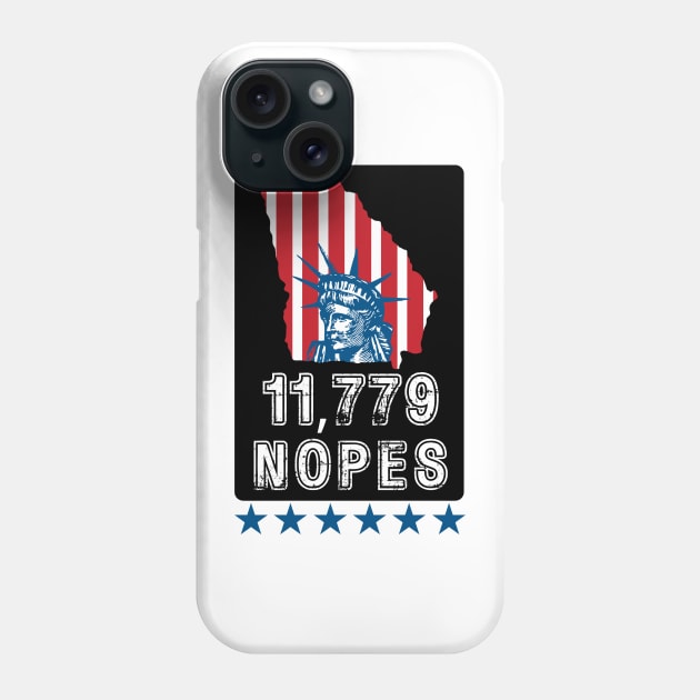 GA Votes - Mockup Lady Liberty Phone Case by Xie