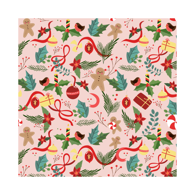 Christmas pattern 3 by B&K