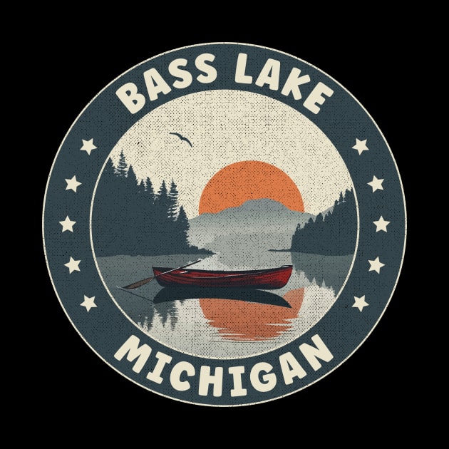 Bass Lake Michigan Sunset by turtlestart