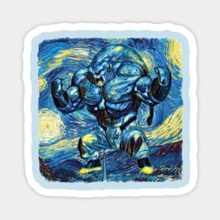 Majin Buu Van Gogh Style Magnet