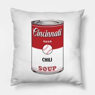 Cincinnati Reds Soup Can Pillow