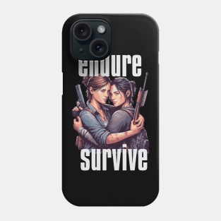 Ellie and Dina face challenges, Phone Case