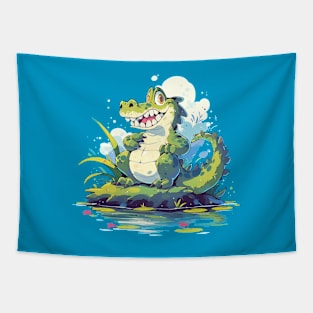 crocodile Tapestry