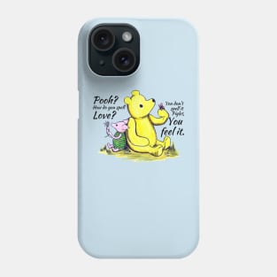 How do you spell love? - Winnie the Pooh and Piglet Too Phone Case