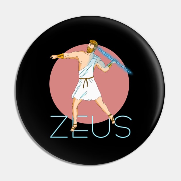 Zeus, Greek Mythology Pin by cypryanus