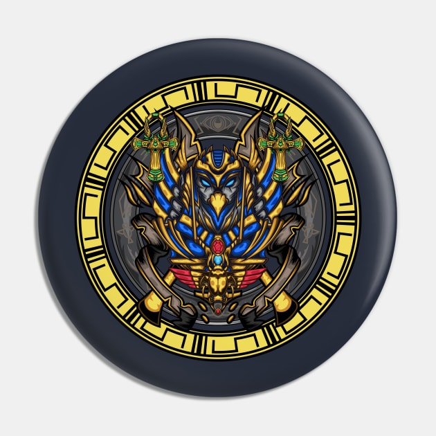 Egyptian God Pin by Harrisaputra