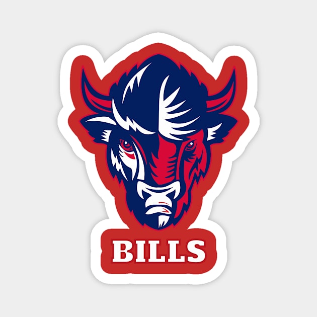 Buffalo Bills Magnet by UnikRay