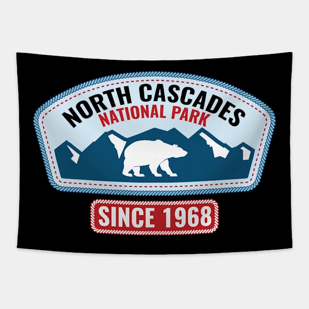 North Cascades National Park Gift or Souvenir T Shirt Tapestry by HopeandHobby
