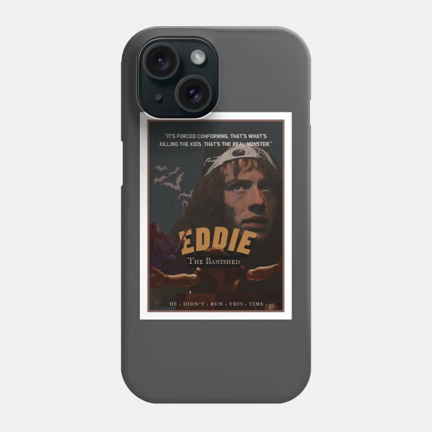 Eddie Munson Vintage Poster Phone Case by TheArtsthete