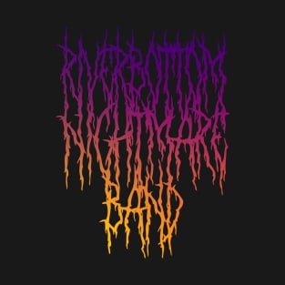 Riverbottom Nightmare Band Metal Logo T-Shirt