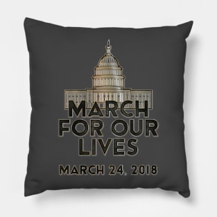 Enough is Enough 'March For Our Lives' T-Shirt T-Shirt Pillow