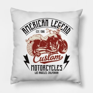 American legend motocycle Pillow