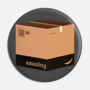 Amazing Cardboard Shipping Box Pin