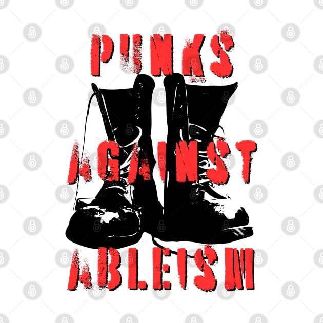 Punks Against Ableism by NeuroChaos