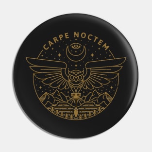 Carpe Noctem Pin