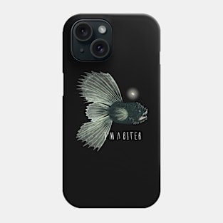 I'm a biter - white Phone Case
