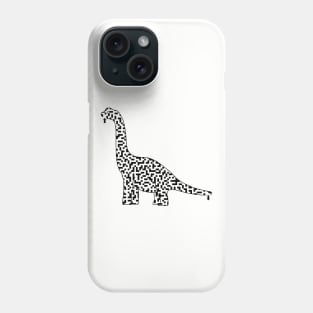 Brachiosaurus Dinosaur Maze Phone Case