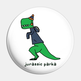 jurassic parka Pin