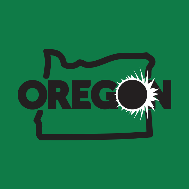 Oregon Eclipse 2017 by PiercePopArt