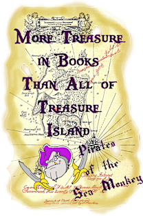 More Treasure in Books - Pirates of the Sea Monkey Magnet