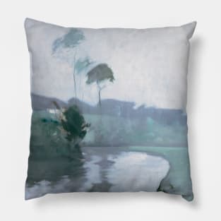 Springtime by John Henry Twachtman Pillow