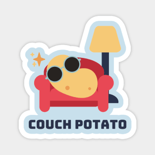 Lazy Potato Magnet