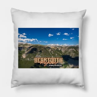 Beartooth Highway Wyoming and Montana Pillow